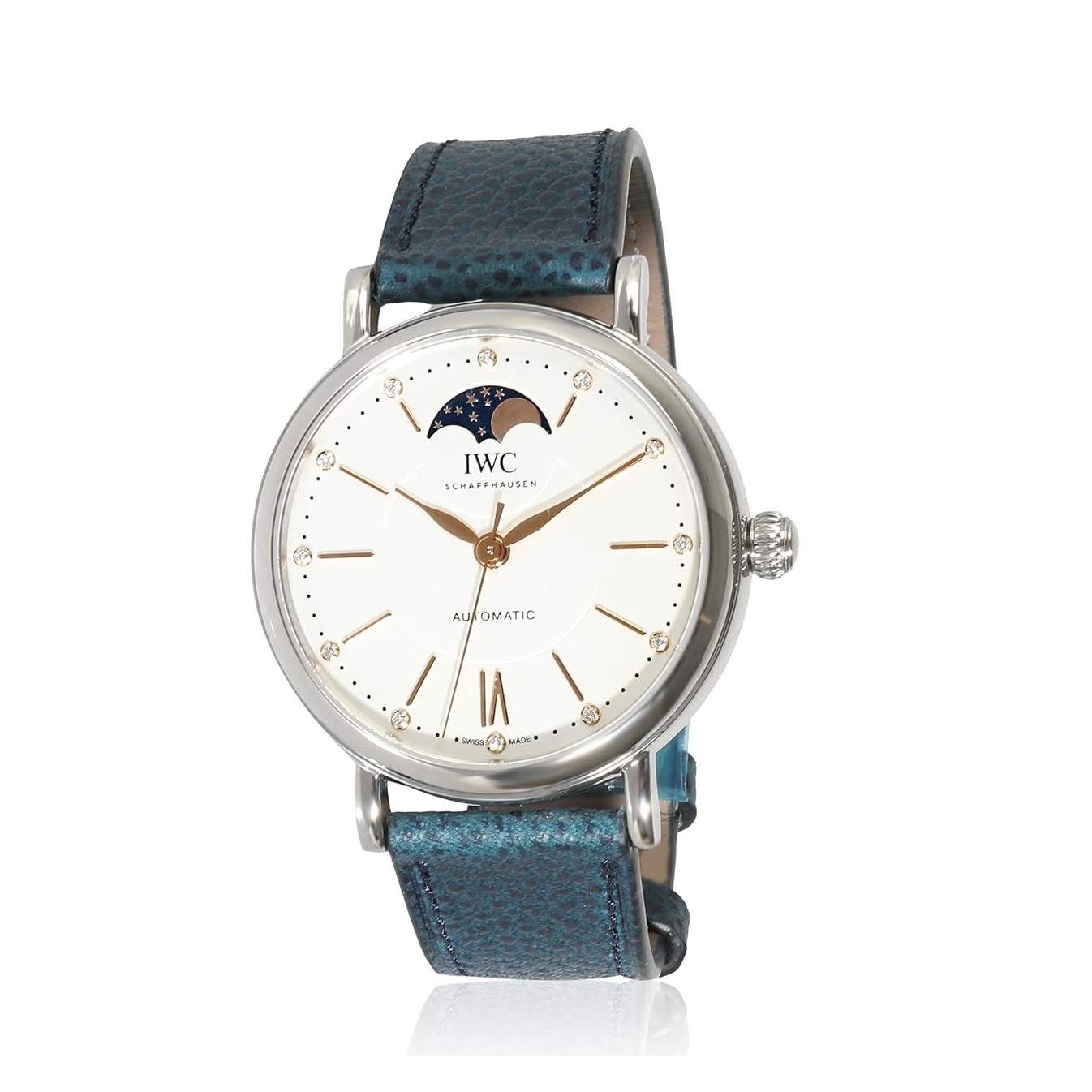 IWC Pre-Loved, Portofino, Portofino Moonphase, 700.00, Stainless Steel.