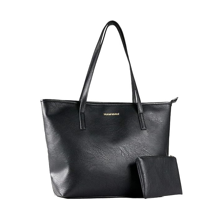 Montana West Tote Bags Vegan Leather Purses and Handbags for Women Top Handle Ladies Shoulder Bags