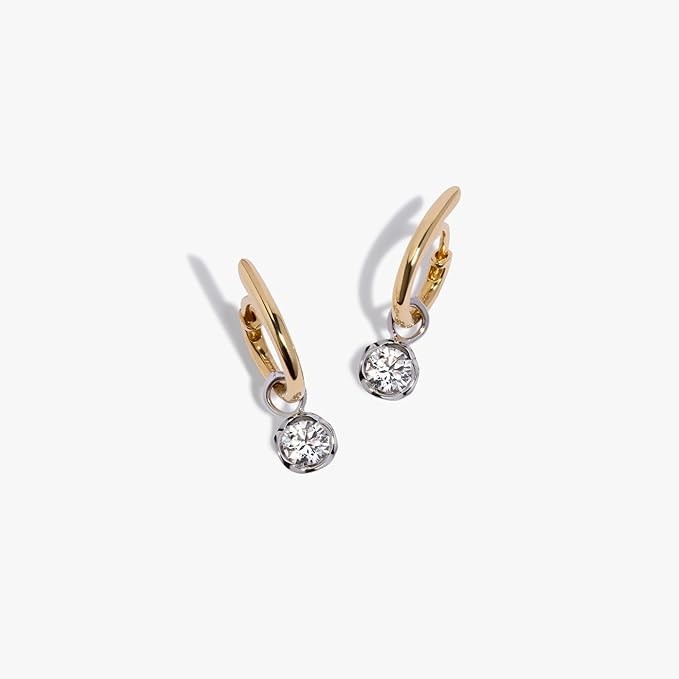 Annoushka Six Hoop Whoopsie Diamond Daisy Earrings