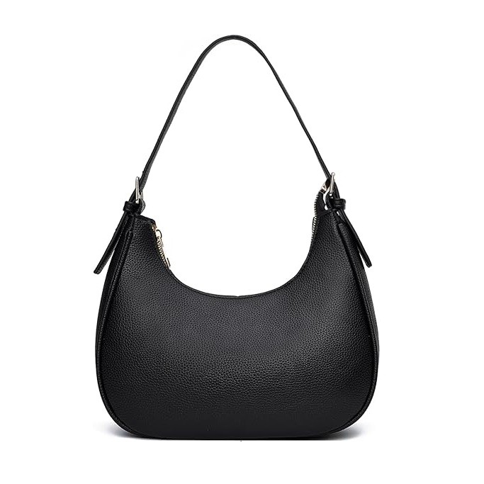 CROJUYI Small Crescent Shoulder Bags Purses for Women Retro Classic Clutch Hobo Tote Purse and Handbag Cute Crossbody Bags