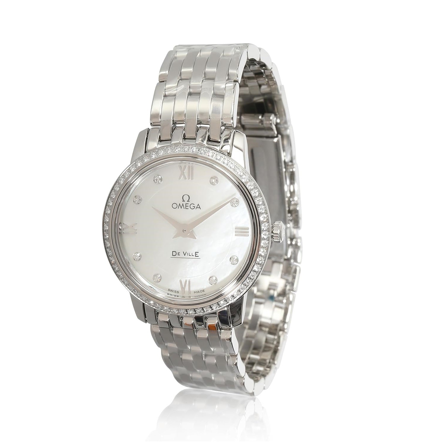 Omega Pre-Loved DeVille Prestige Watch, 6.50, Stainless Steel