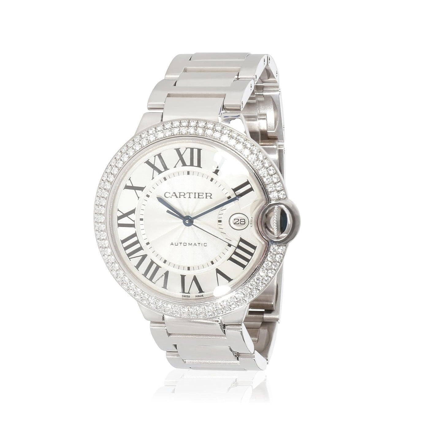 CARTIER Pre-Loved Ballon Bleu de Cartier Watch, 7.00, 18K White Gold