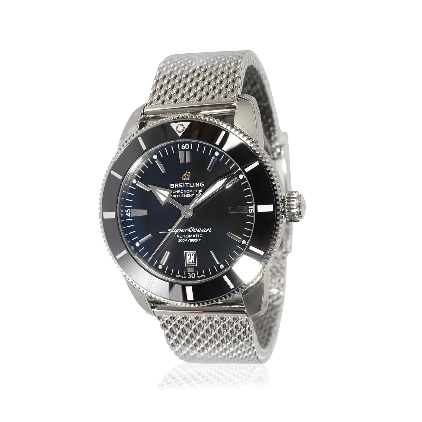 Breitling Pre-Loved Superocean Heritage II Watch, 8.00, Stainless Steel