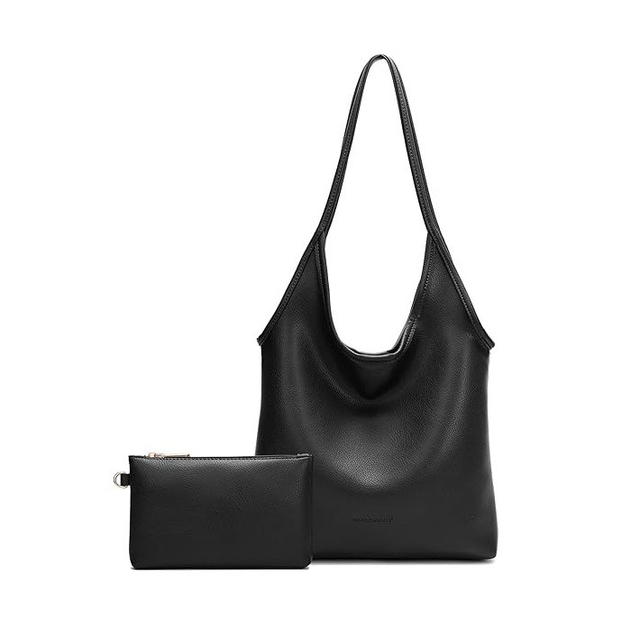 Montana West Slouchy Hobo Bags for Women Soft Designer Shoulder Purses Ladies Top Handle Handbag