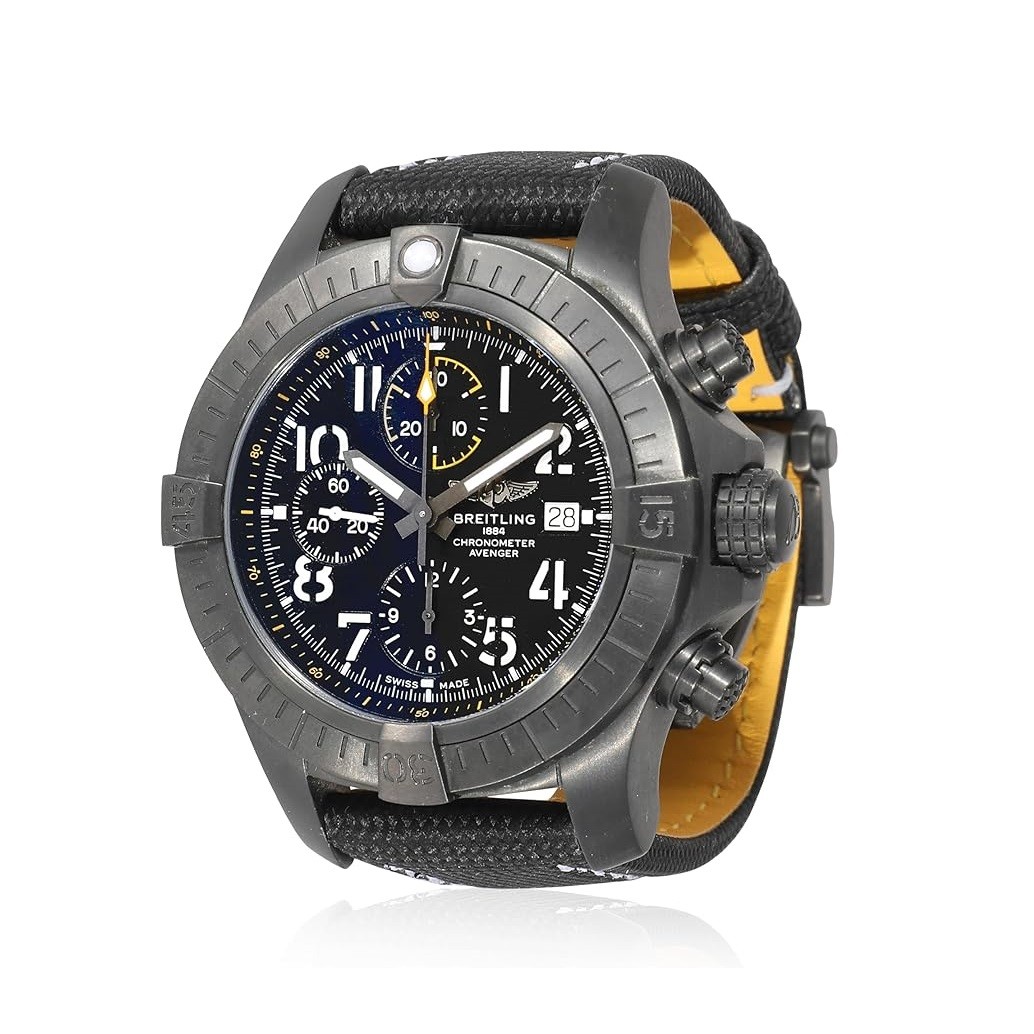 Breitling Pre-Loved, Avenger, Avenger Night Mission, 7.50, Black Steel.