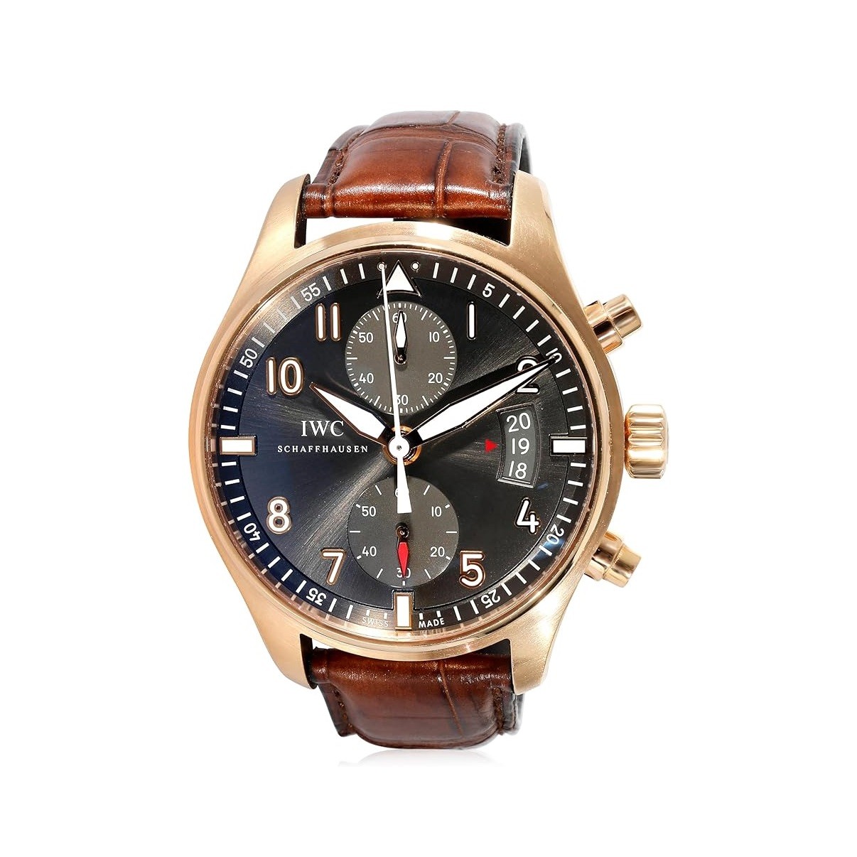 IWC Pre-Loved Pilot Spitfire Watch, 7.75, 18K Rose Gold