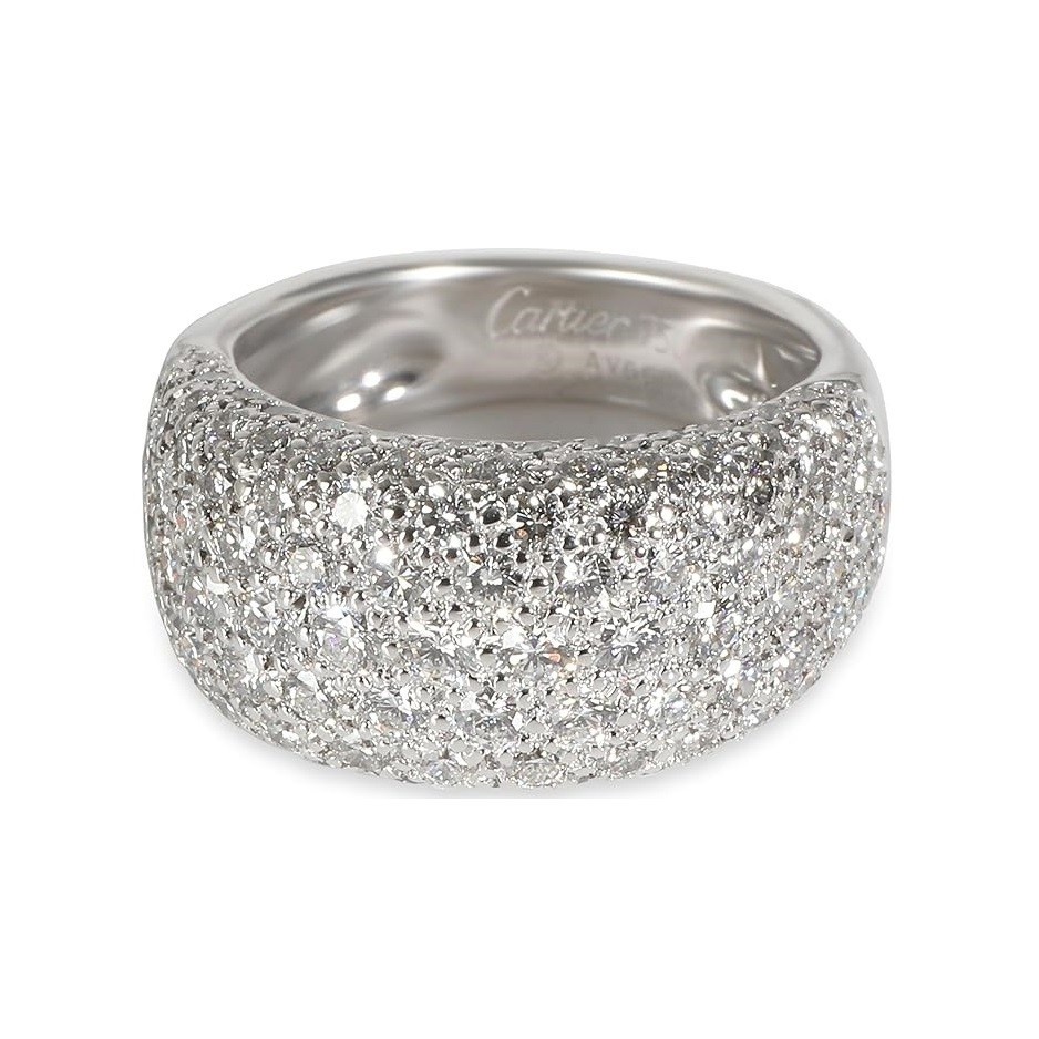 CARTIER Pre-Loved, Vintage, 6, White Gold