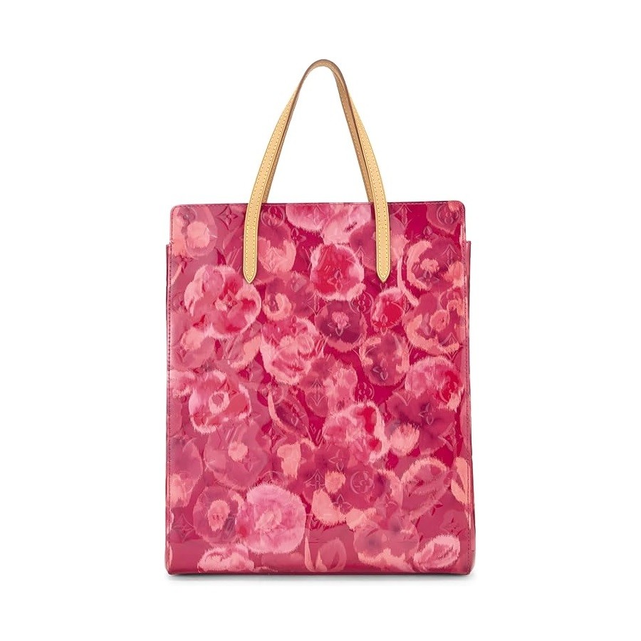 Louis Vuitton Pre-Loved Pink Monogram Vernis Ikat Flower Catalina, Pink