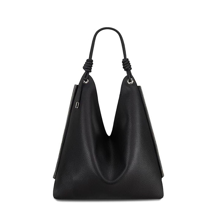 Montana West Large Hobo Shoulder Bag for Womens Knotted Slouchy Bag