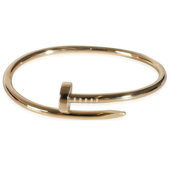 CARTIER Pre-Loved, Juste Un Clou Bracelet, Yellow Gold, 17 cm