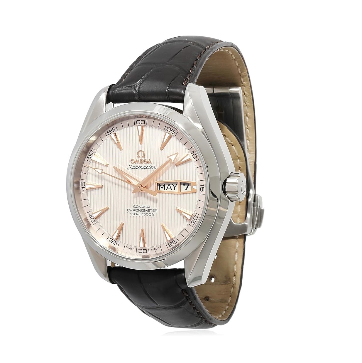 Omega Pre-Loved, Seamaster, Seamaster Annual Calendar r, 7.50, Stainless Steel.