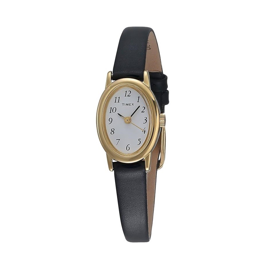 Timex Women's Cavatina Watch - TPearl Dial Gold-Tone Case