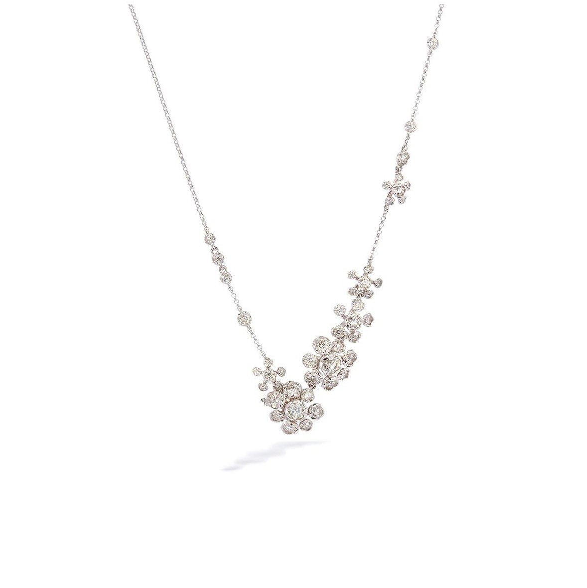 Annoushka Marguerite Cocktail Necklace, 18ct White Gold