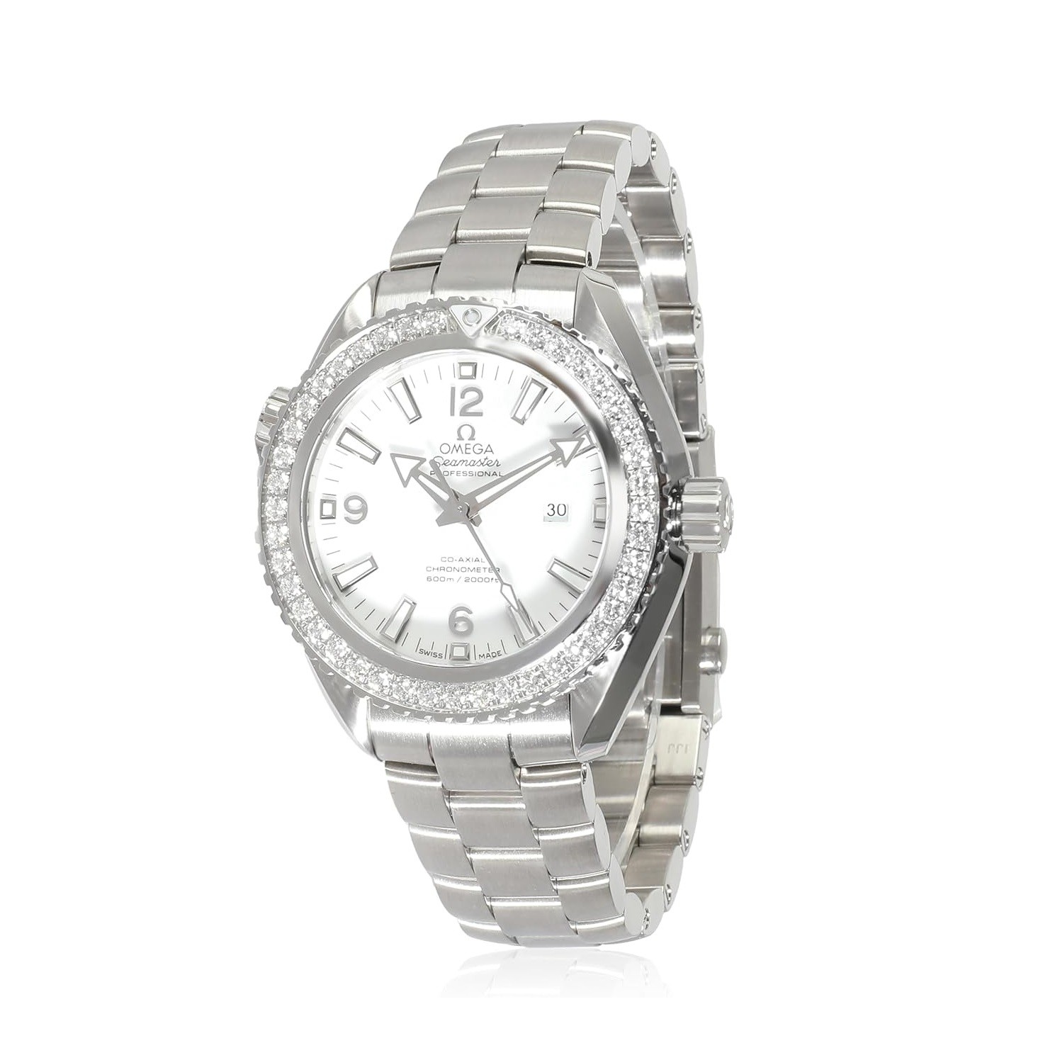 Omega Pre-Loved, Seamaster, Seamaster Planet Ocean, 7.50, Stainless Steel.