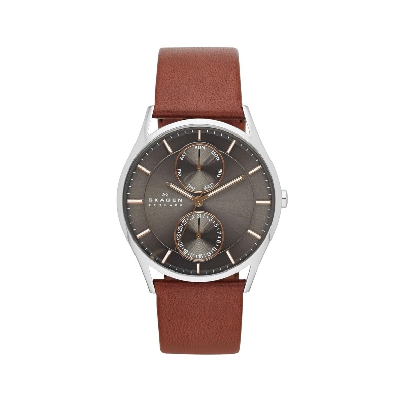 Skagen Holst Men's Watch with Stainless Steel Mesh or Leather Band
