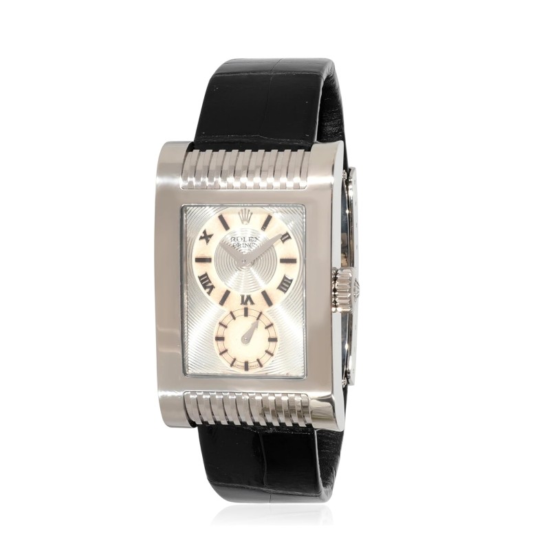 Rolex Pre-Loved, Cellini, Cellini Prince, 7.50, 18 Karat White Gold.